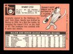 1969 Topps Sparky Lyle Rookie Card #311