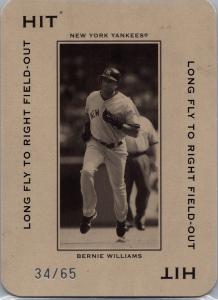 2005 Donruss Bernie Williams Polo Grounds Card