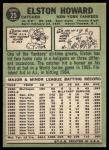 1967 Topps Elston Howard Baseball Card #25