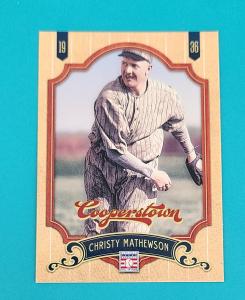 Christy Mathewson Baseball Card - 50% Off Today!