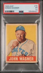 1948 Leaf #70 Honus Wagner PSA 1.5 Card