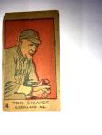 1926 W512 Tris Speaker Cleveland Indians Card