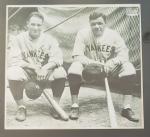 Babe Ruth Vintage Tribute Framed Print and Cards