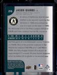 2009 SP Authentic Gold Jason Giambi #215 68/99