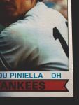 1979 Topps Lou Piniella #648 Yankees Card