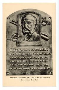 1946-52 Morgan Bulkeley Hall of Fame Postcard