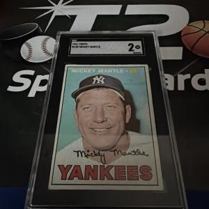1967 Topps Mickey Mantle #150 Baseball Card