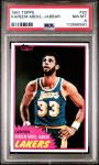 Kareem Abdul-Jabbar 1981-82 Topps Card #20