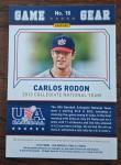 2015 Panini Stars and Stripes Carlos Rodon Auto 49
