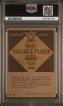 1961 Topps Roger Maris MVP Yankees Card PSA 3