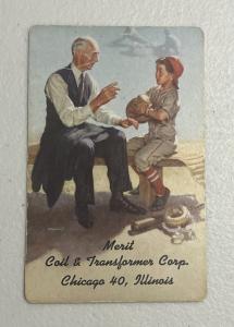 1953 Connie Mack Ace of Spades Playing Cards