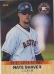 2018 Nate Shaver Buies Creek Astros Card