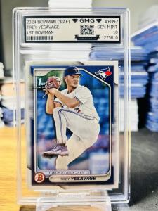 2024 Bowman Draft Trey Yesavage Gem Mint Rookie Card