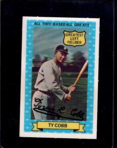 1972 Kellogg Ty Cobb ATG #15 Card