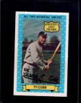 1972 Kellogg Ty Cobb ATG #15 Card