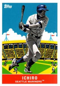 2007 Topps Ichiro Suzuki Flashback Fridays Card