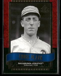 2003 SP Legendary Cuts Eddie Plank Card