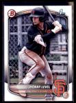 2025 Bowman Jhonny Level San Francisco Giants 5 Cards
