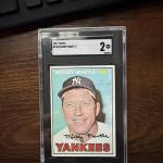 1967 Topps Mickey Mantle #150 Baseball Card