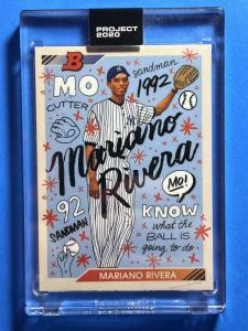 2020 Topps Project #8 Mariano Rivera Card
