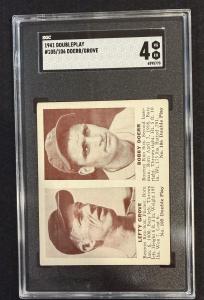 1941 Lefty Grove Bobby Doerr Sports Cards Set