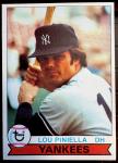 1979 Topps Lou Piniella #648 Yankees Card
