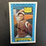 1972 Kellogg's Mickey Cochrane Detroit Tigers Card