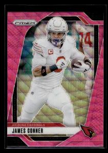 James Conner 2024 Panini Prizm Pink Wave Card