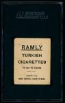 Chief Bender 1909 T204 Ramly Cigarettes Card