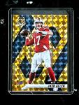 Josh Allen 2025 Panini Mosaic Yellow Prizm Card