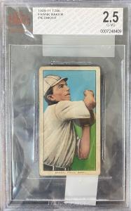 T206 Frank Baker Home Run Card, Piedmont 350