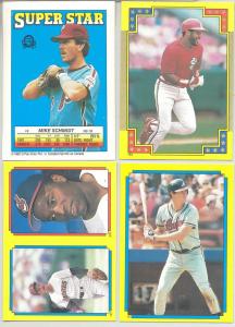 1988 O-Pee-Chee Baseball Sticker Variations - Your Choice!