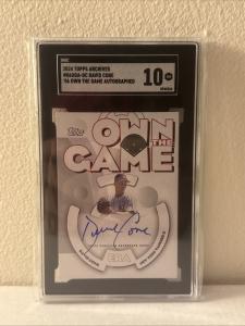 2024 Topps Archives David Cone Autograph Card