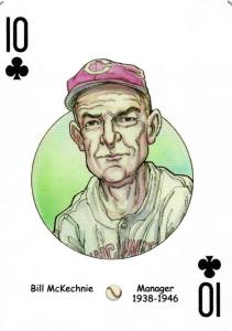 Bill McKechnie Cincinnati Reds Collectible Card