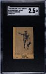 1925 Burleigh Grimes Brooklyn Robins Sports Card