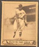 1940 Play Ball Walter Johnson #120 Sports Card