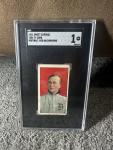 1911 T206 Ty Cobb Red Background Card SGC 1