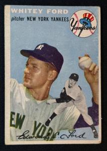 1954 Topps #37 Whitey Ford Baseball Card