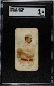 1887 Allen & Ginter Timothy Keefe Sports Card