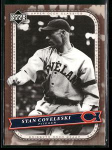 2005 Upper Deck Classics Stan Coveleski #87 Card