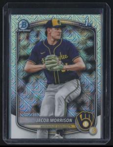 2025 Bowman Draft Jacob Morrison Brewers Mojo Card
