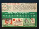 1954 Topps #37 Whitey Ford Baseball Card