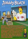 Johnny Bench 1969 Rookie Simpsons Custom Card