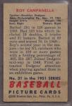 1951 Bowman Roy Campanella Baseball Card #31