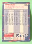 1988 Fleer Update Vance Law #U-79 Chicago Cubs