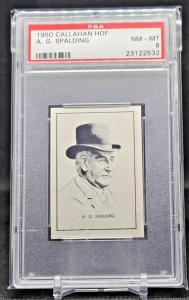 1950-56 Callahan A. G. Spalding PSA NM-MT 8
