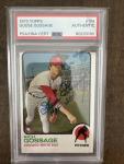 1973 Topps Goose Gossage Rookie Autographed Card