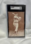 Joe DiMaggio 1939-1946 Exhibits Card - SGC 1