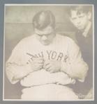 Babe Ruth Vintage Tribute Framed Print and Cards
