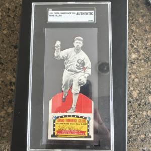1951 Topps Eddie Collins HOF Card - PSA AUTH